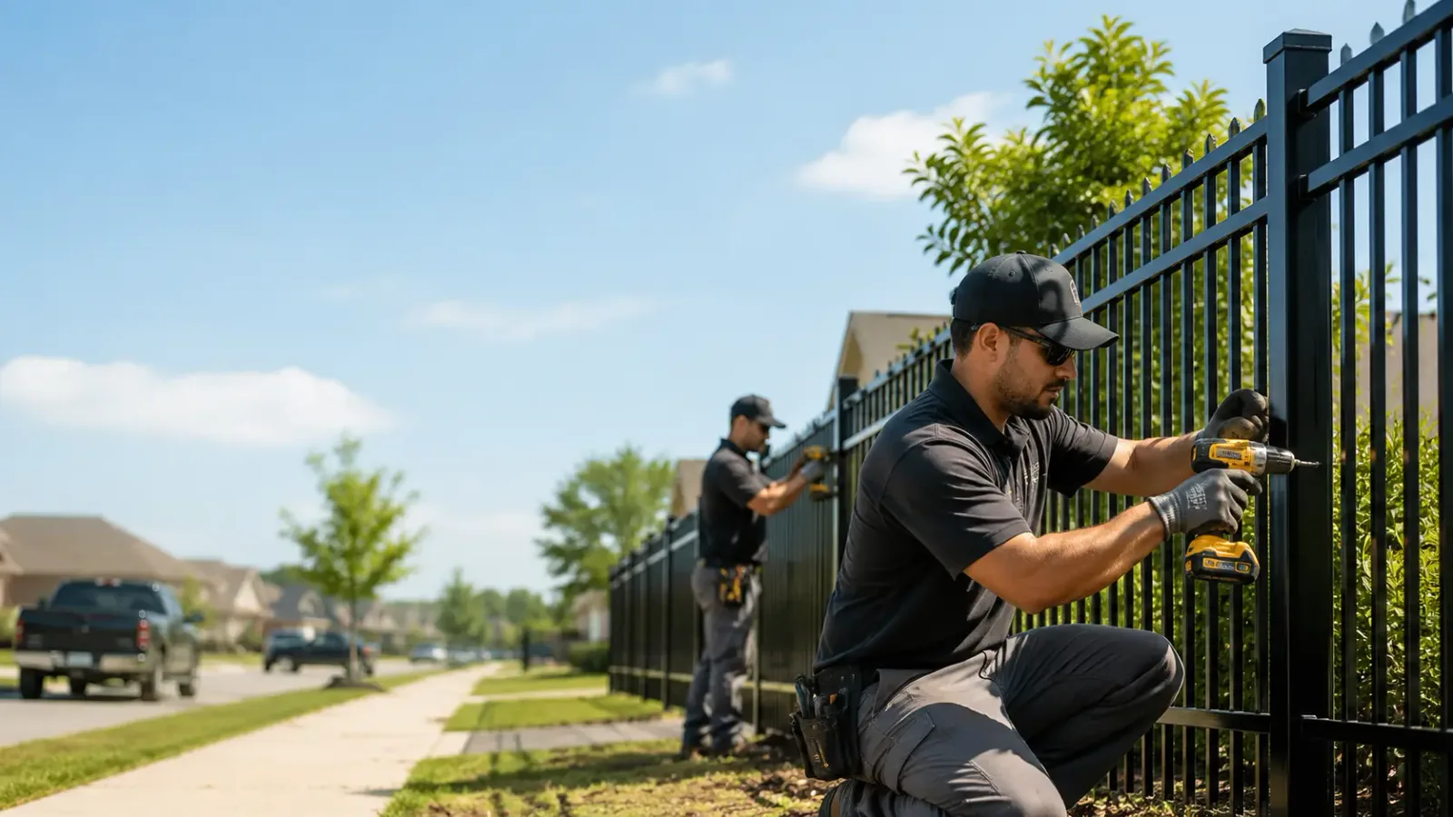 Metal Fence Installation in Lafayette, TN